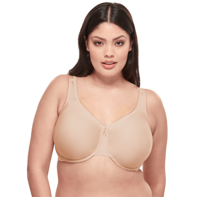 Buy Wacoal Awareness Non-Padded Wired Full Coverage Full Support Everyday  Comfort Bra - Beige online