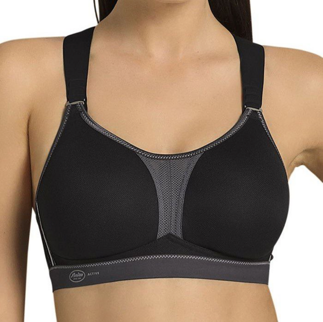 Anita Women's Orely 5882 Support Bra - Wire-Free, Black, Size 44F - View #5