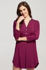 Fleurt Dolman 3/4 Sleeve Nightshirt - 6004