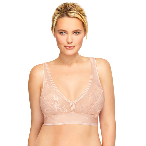 Women's Bra Lace Underwire Without Inserts Bralette Underwear (Color :  Pumpkin, Size : 40E)
