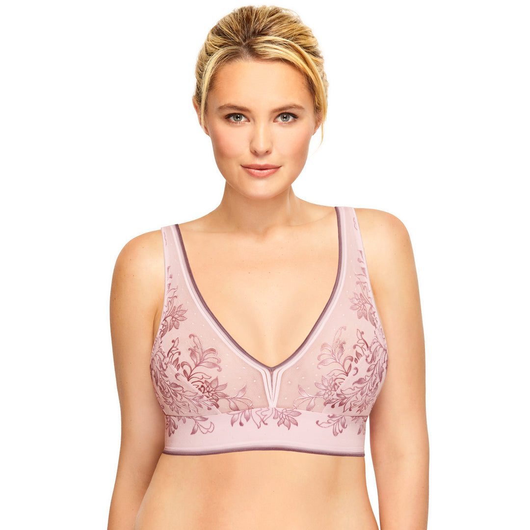 Wacoal Net Effect Soft Cup Bralette - Style 810340 – Close