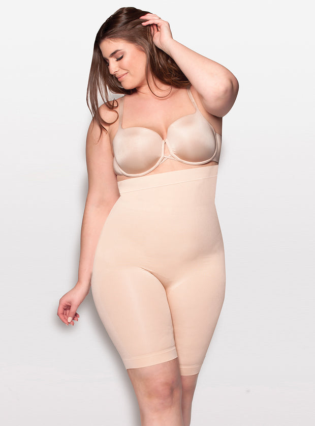 Shapewear & Fajas Colombianas: full body shaper Flattens tummy, levels  lovehandles, streamline women's silhouette. 