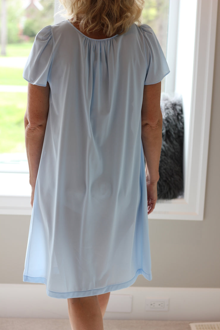 Shadowline Short Sleeve Short Nightgown-36280