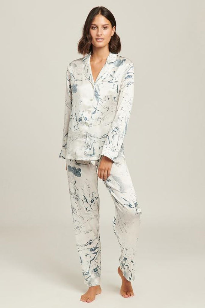 Pyjama à pantalon Capri - LOVE - Silhouette Lingerie