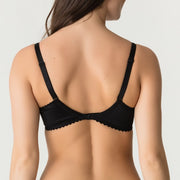 back view of Prima Donna Devine bra in black